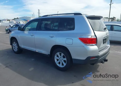 2012 Toyota Highlander Base V6 from USA, damaged, VIN 5TDZK3EH1CS056614